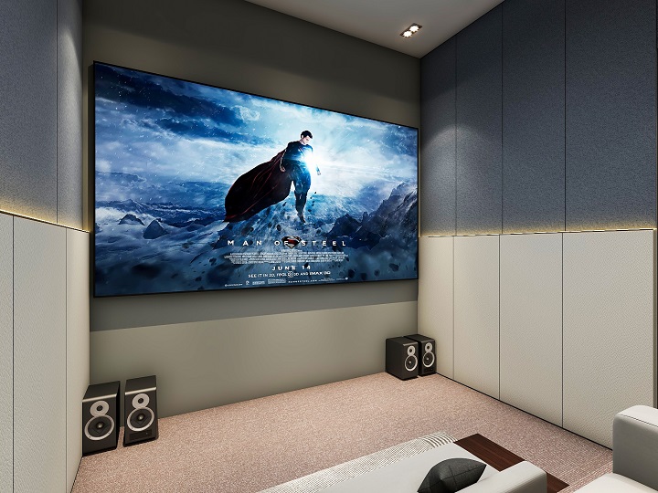 BALAJI CONSTRUCTION theatre room 1